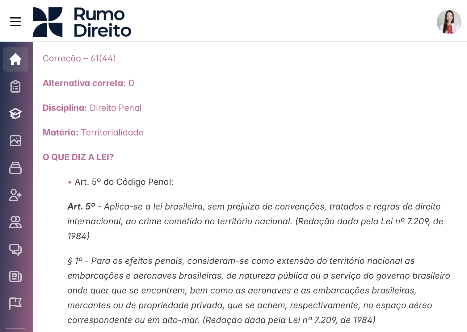 Questões + resoluções